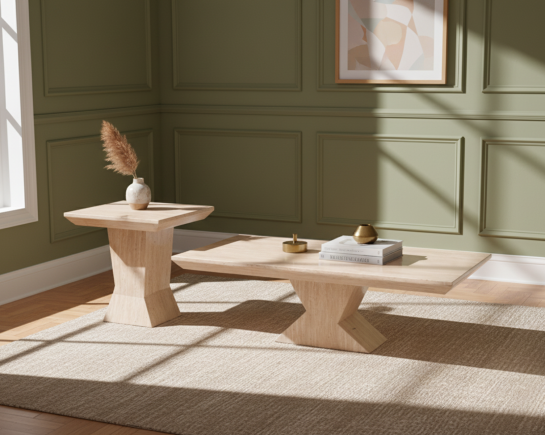 Enrico Coffee & End Table Set