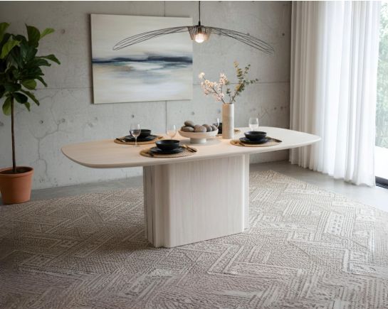 Atlanta 8 Seater Marble Dining Table