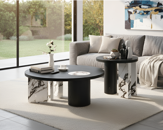 Andras Coffee & End Table Set