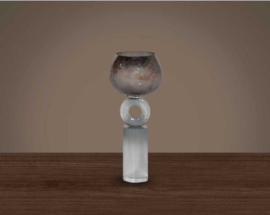  goblet candle holder-small