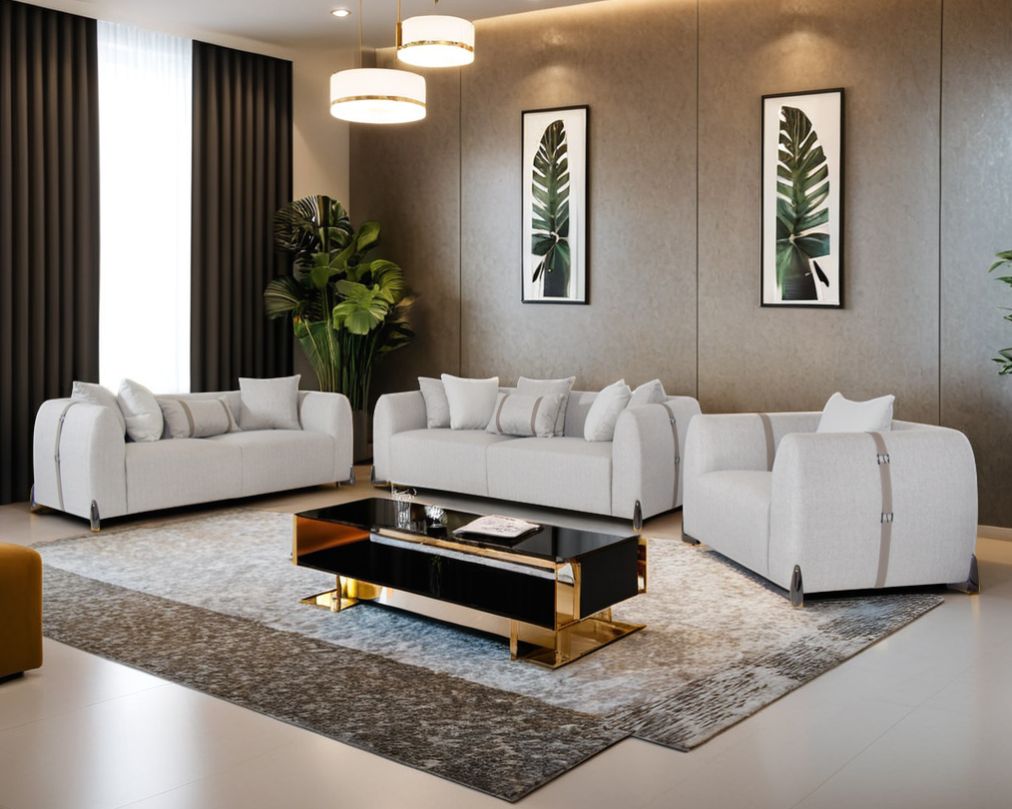 Butaca Fabric Sofa Set