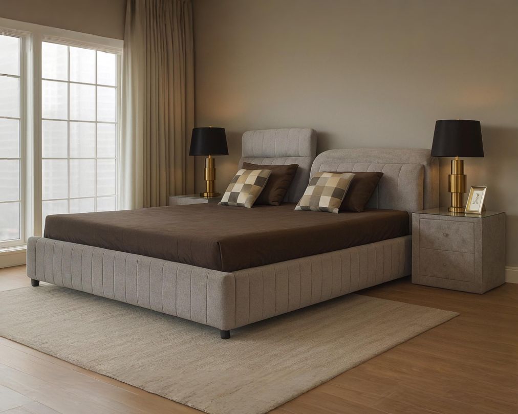 Pedazo King Bed Set with Storage