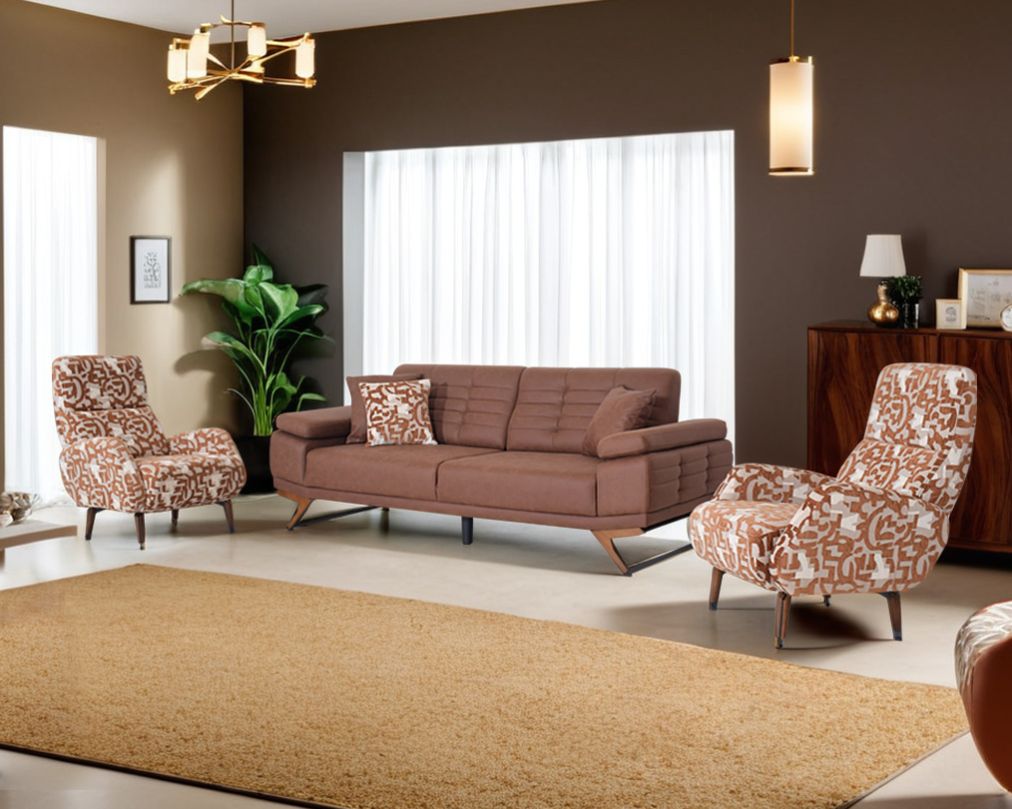 Oslo Fabric Sofa Set