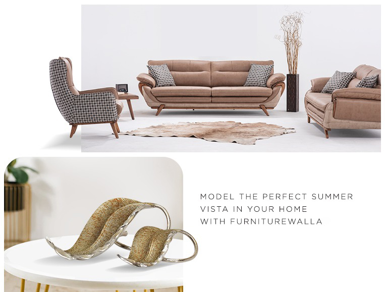 Model the perfect summer vista in your home with Furniturewalla.
