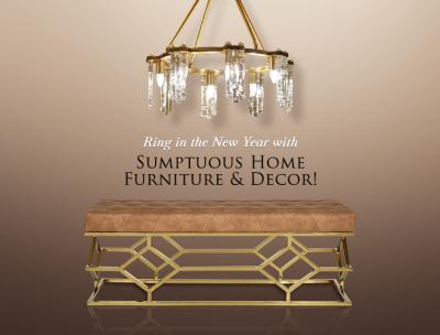  Ring in the New year with Sumptuous Home Furniture & Décor